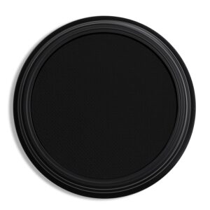 Single Black Eyeshadow, Pressed Powder Matte Eye-Shadow Palette Make-up, Blendable Long Lasting High Pigment Black Eye Makeup Halloween Eye Paint & Face Body Paint