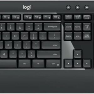Logitech MK540 Advanced Wireless Keyboard and Mouse Combo for Windows, 2.4 GHz Unifying USB-Receiver, Multimedia Hotkeys, 3-Year Battery Life, for PC, Laptop