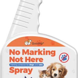 Qucship Safe and Effective Dog Stay Away Spray for Indoor Training - Eeay to use-32oz