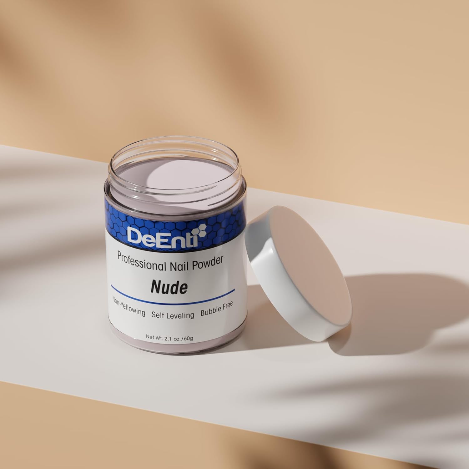 DeEnti 2oz Nude Acrylic Nail Powder for Durable Salon Quality Manicures and Extensions - Image 5