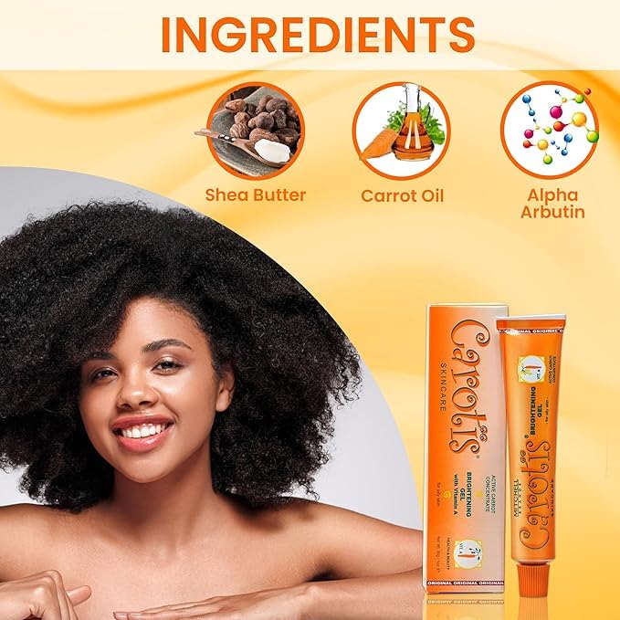 Gel Illuminator, 1 oz Liquid, Fades Dark Spots: Underarm, Facial, Knees, Body, Feet, Hands, Even Skin Tone, with Carrot Oil & Alpha Arbutin, Carotids Toothpaste, Whitening & Anti-Dandruff - Image 3