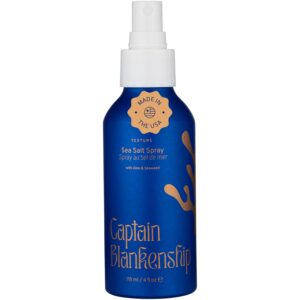 Captain Blankenship Texture Sea Salt Hair Spray | Adds Volume, Texture & Natural Waves | Color-Safe, Organic, Sulfate-Free, Vegan Haircare - 4 oz