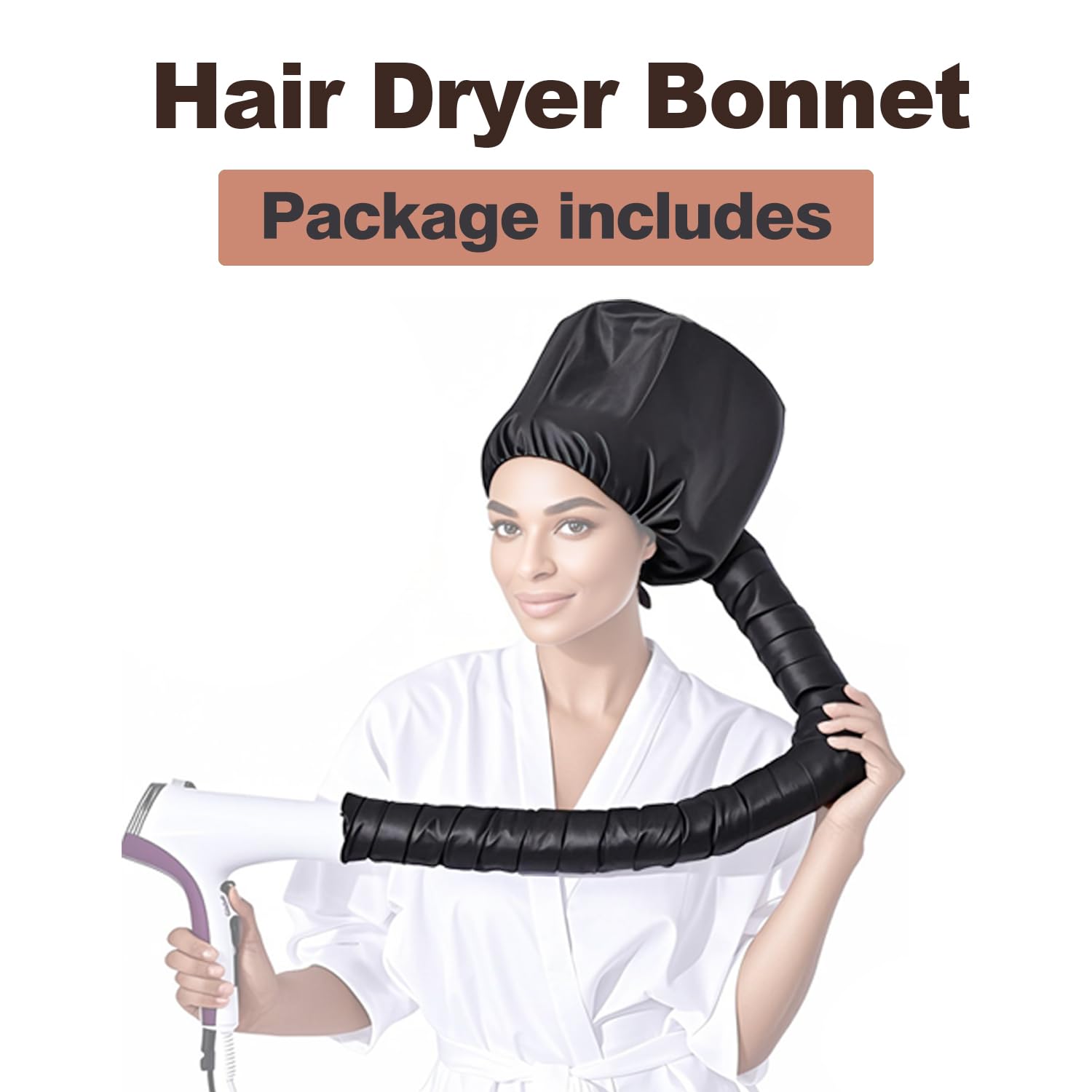 Blow Dryer Stand Hands Free 360 Rotate Hands Free Hair Dryer Holder,Adjustable Hair Dryer Stand Hands Free, Hands Free Blow Dryer Holder Stands Free Clip Suitable for 99% - Image 4