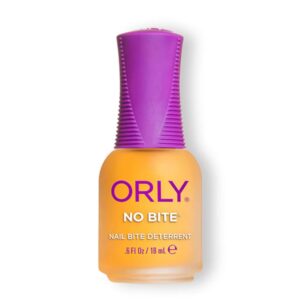 ORLY Nail Treatment No Bite | Nail Biting Deterrent & Bitter-Tasting Formula To Help Stop Adults And Children From Nail Biting | Vegan, Non-Toxic, Protects Manicured Nails (6Fl oz/18ml)