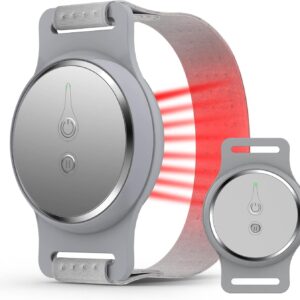 Cold Laser Therapy Device for Body, Infrared Wearable Red Light Portable Body Massager with 660nm and 810nm for Wrists, Knees, Ankle Pain Relief
