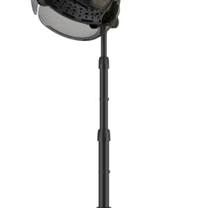 TASALON Ionic Hooded Hair Dryer - 1875W Bonnet Dryer with 3 Temperature Settings - Portable Standing Dryer for Home and Salon (Black)