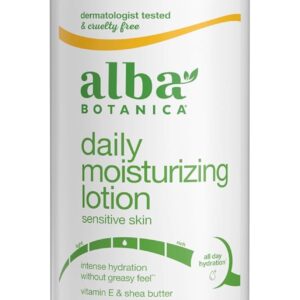 Alba Botanica Daily Moisturizing Lotion, Sensitive Skin, Fragrance Free, 32 Oz (Packaging May Vary)