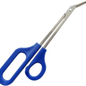 8 Inch Long Handle Toenail Scissors for Thick Nails & Easy Reach Long Handled Toe Nail Clippers for Seniors Women Men