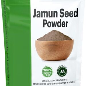 SA Jamun Seed Powder for Diabetes 800g | Blood Sugar Management and Purification | Food-Grade Stand-Up Zipper Pouch -800g