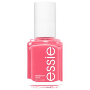 essie Salon-Quality Nail Polish, 8-Free Vegan, Bright Coral, Cute As A Button, 0.46 fl oz