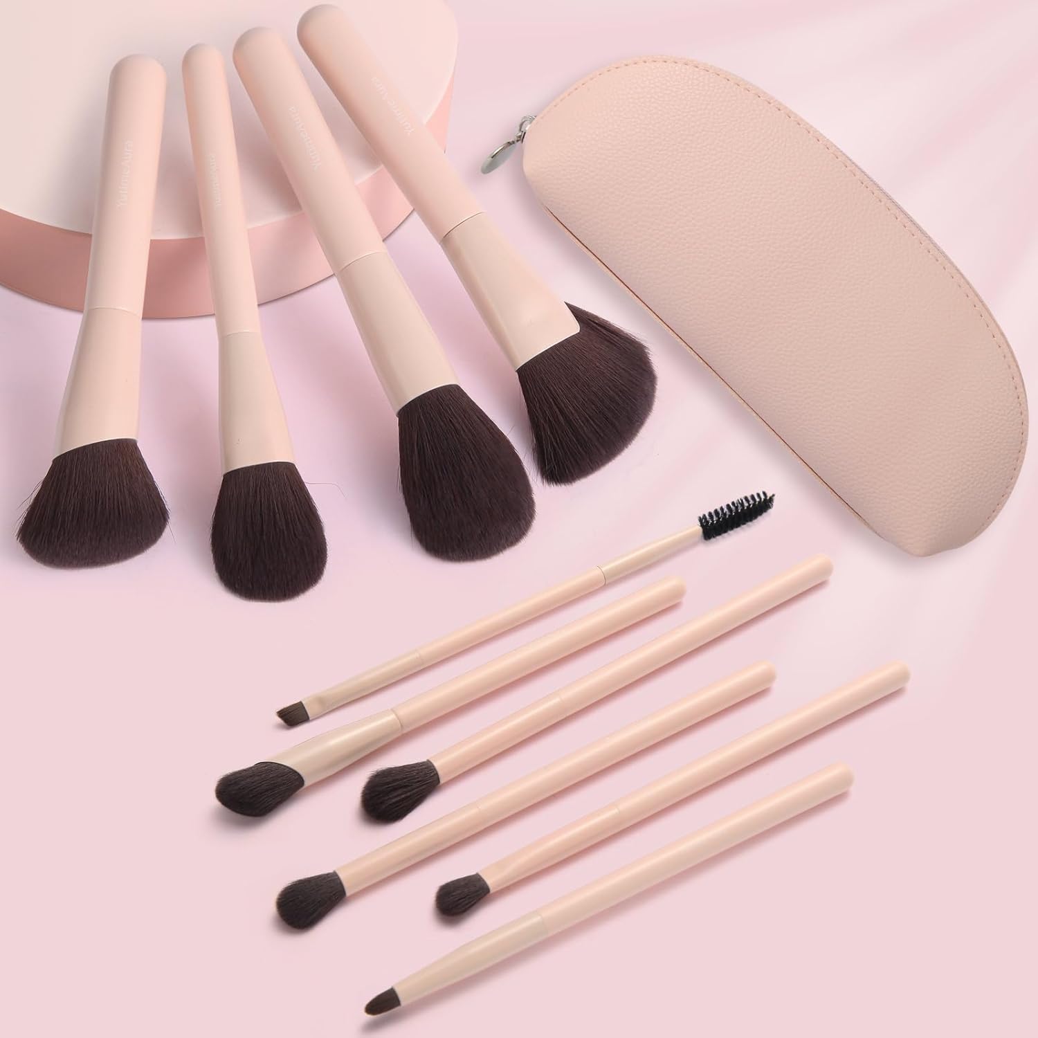 Makeup Brushes 10pc, Makeup Brush Set Foundation Bronzer Contour Eyeshadow Blush Concealer Make Up Brushes - Image 7
