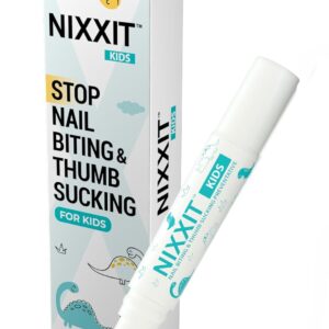 Nail Biting Prevention for Kids - Thumb Sucking Deterrent for Kids, Toddlers, Children - No Bite Nail Polish Pen - Bitter Taste - Safe & Effective Solution for Age 3+