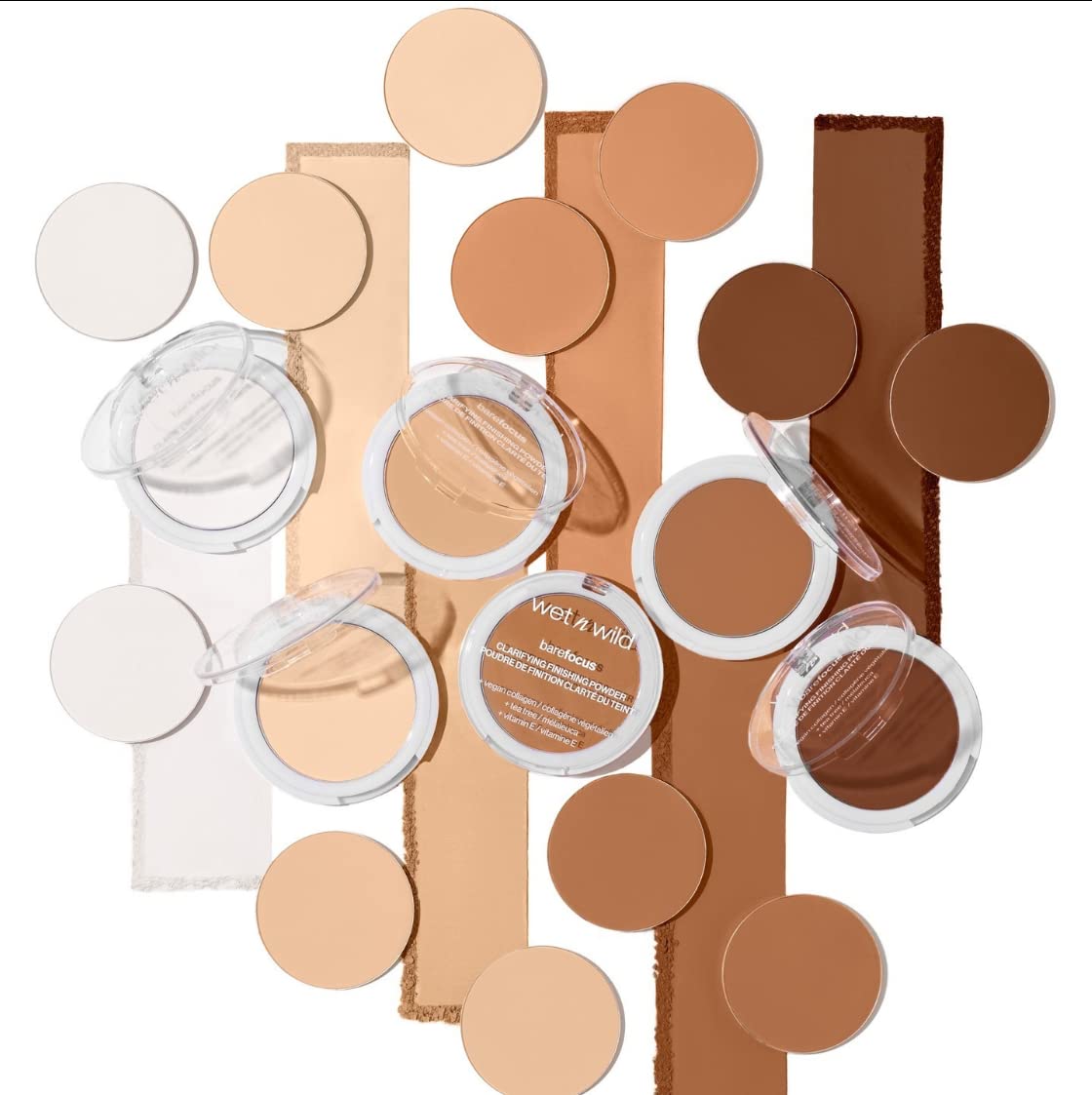 wet n wild Bare Focus Clarifying Finishing Powder | Matte | Pressed Setting Powder Fair-Light - Image 14