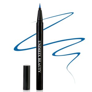 UNIMEIX Liquid Liner - Waterproof Eyeliner Pen, Precise All Day, Striking Navy