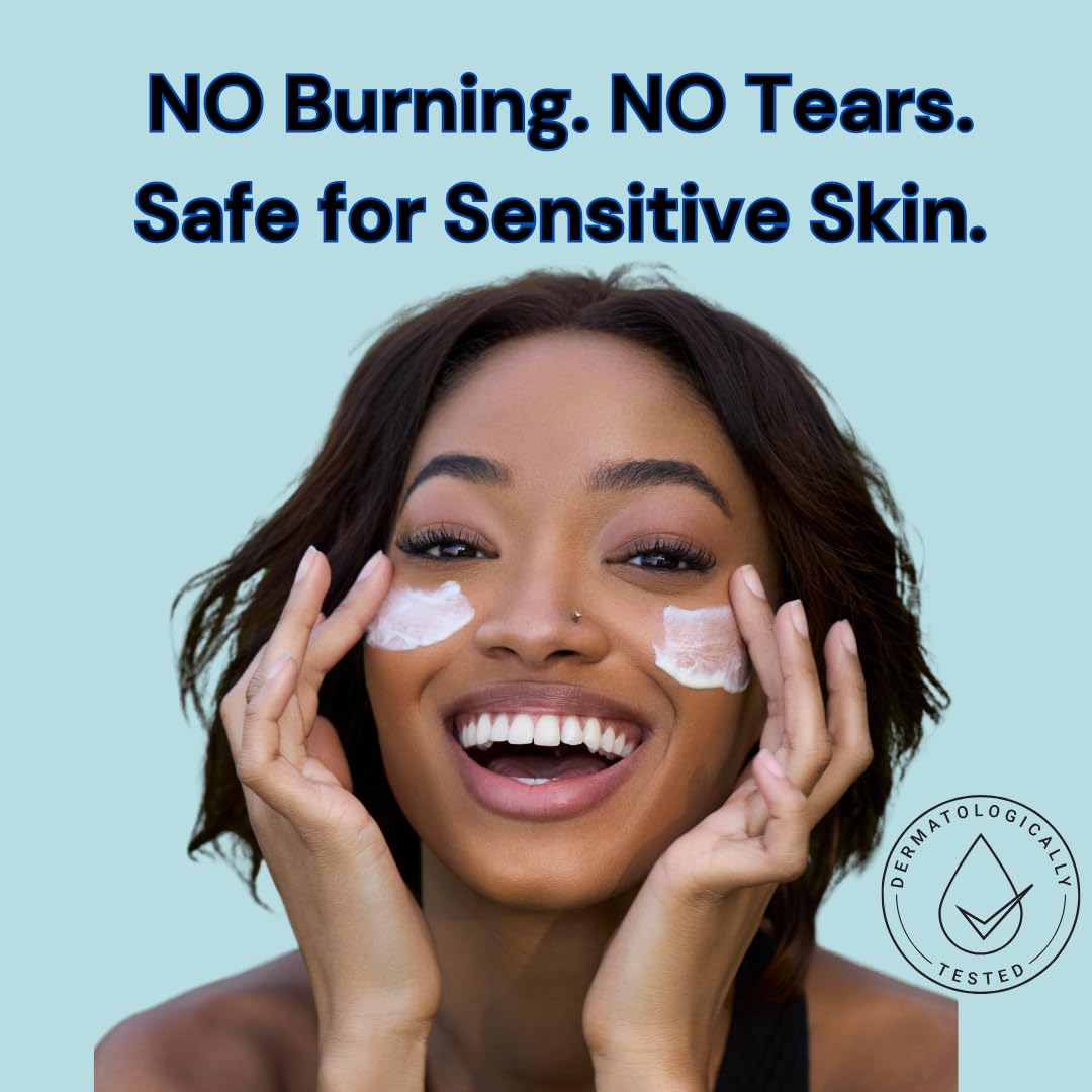 Sensitive Mineral Sunscreen Face SPF30 moisturizer, No white cast I Anti Aging I Non Toxic I Eco Friendly I made with zinc oxide for sensitive skin and acne prone skin, dermatologist recommended - Image 3
