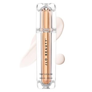 JLO BEAUTY That JLo Glow Face Serum, Skin Care Facial Serum that Helps Tighten, Plump, Glow, and Hydrate, Antioxidant Rich Formula Made with Squalane to Support Skin Elasticity & Skin Firmness, 1.5 Oz