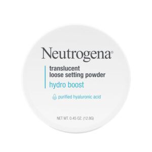 Neutrogena Hydro Boost Translucent Loose Setting Powder with Purified Hyaluronic Acid, .44 oz