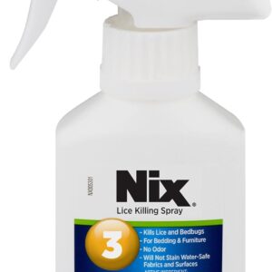 Nix Lice & Bedbug Killing Spray for Home, Bedding & Furniture, 5 fl oz