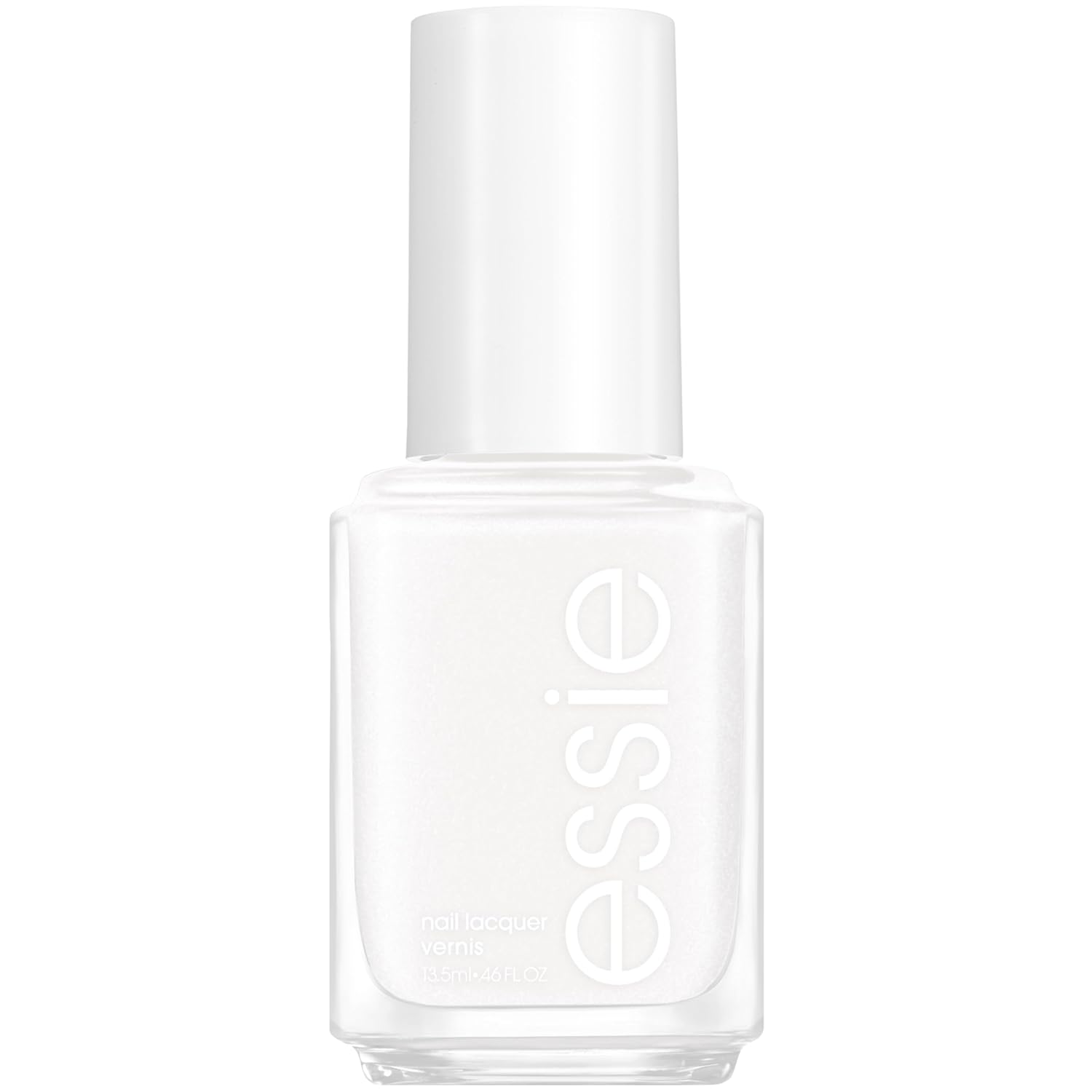 essie Nail Polish, Salon-Quality White Nail Polish, Be Them All, Vegan, Stay Fluid, 0.46 fl oz