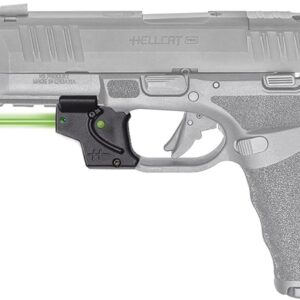 Viridian E Series Green Laser Sight, Custom Gun Fits, Railed or Non-Railed Pistols, Class 3R Green Laser Sight, 5mW Output