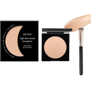 Under Eye Brightener,Luminous Eye Corrector,Moisturizing and Waterproof Under Eye Concealer for Dark Circles,Conceal and Perfect Effect(1pcs-Lvory)