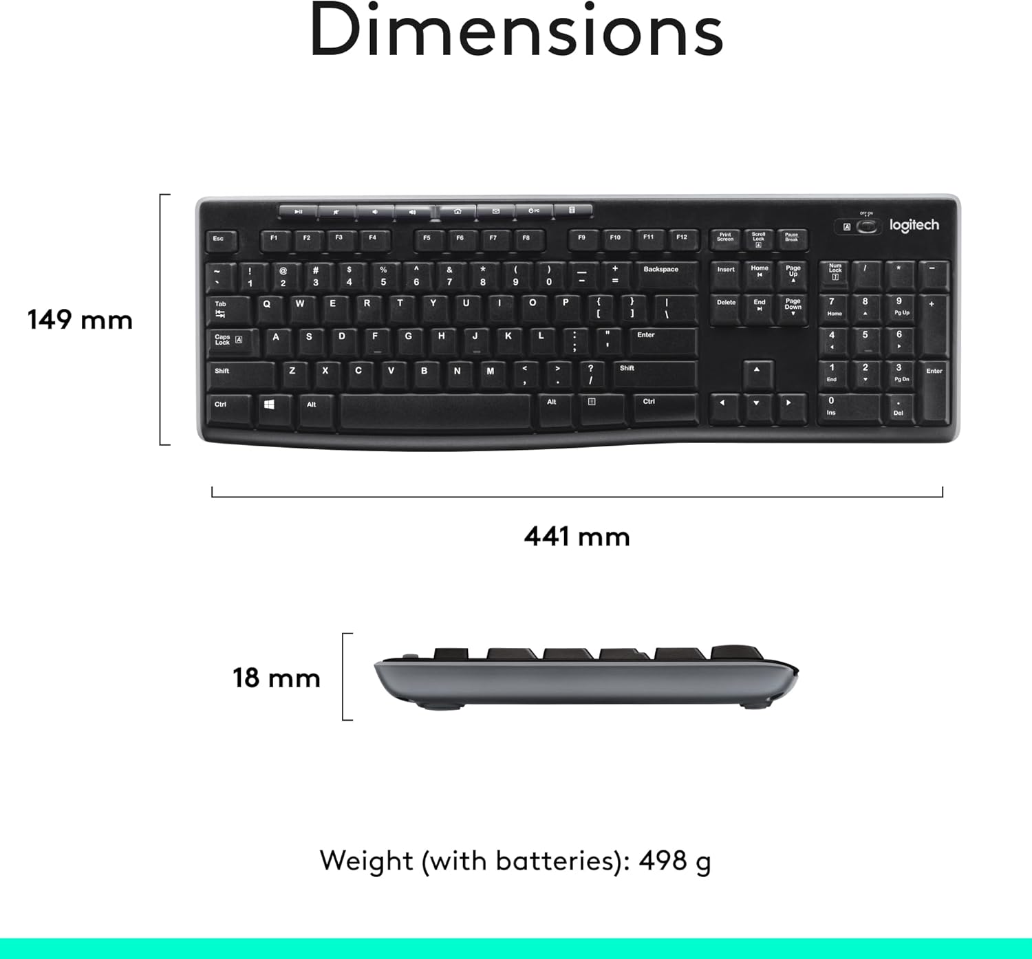 Logitech Wireless Combo MK270 - Image 8
