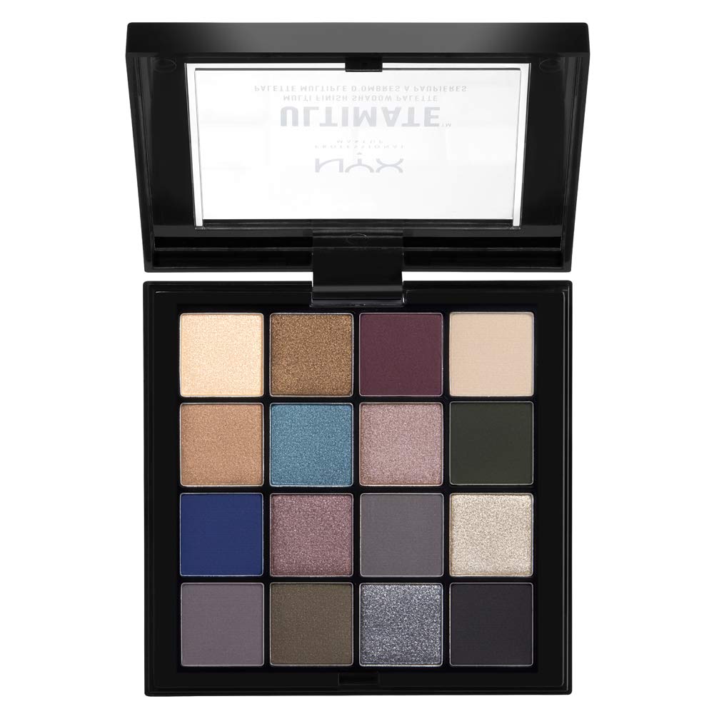 NYX PROFESSIONAL MAKEUP Ultimate Shadow Palette, Ash, 1 Count - Image 2