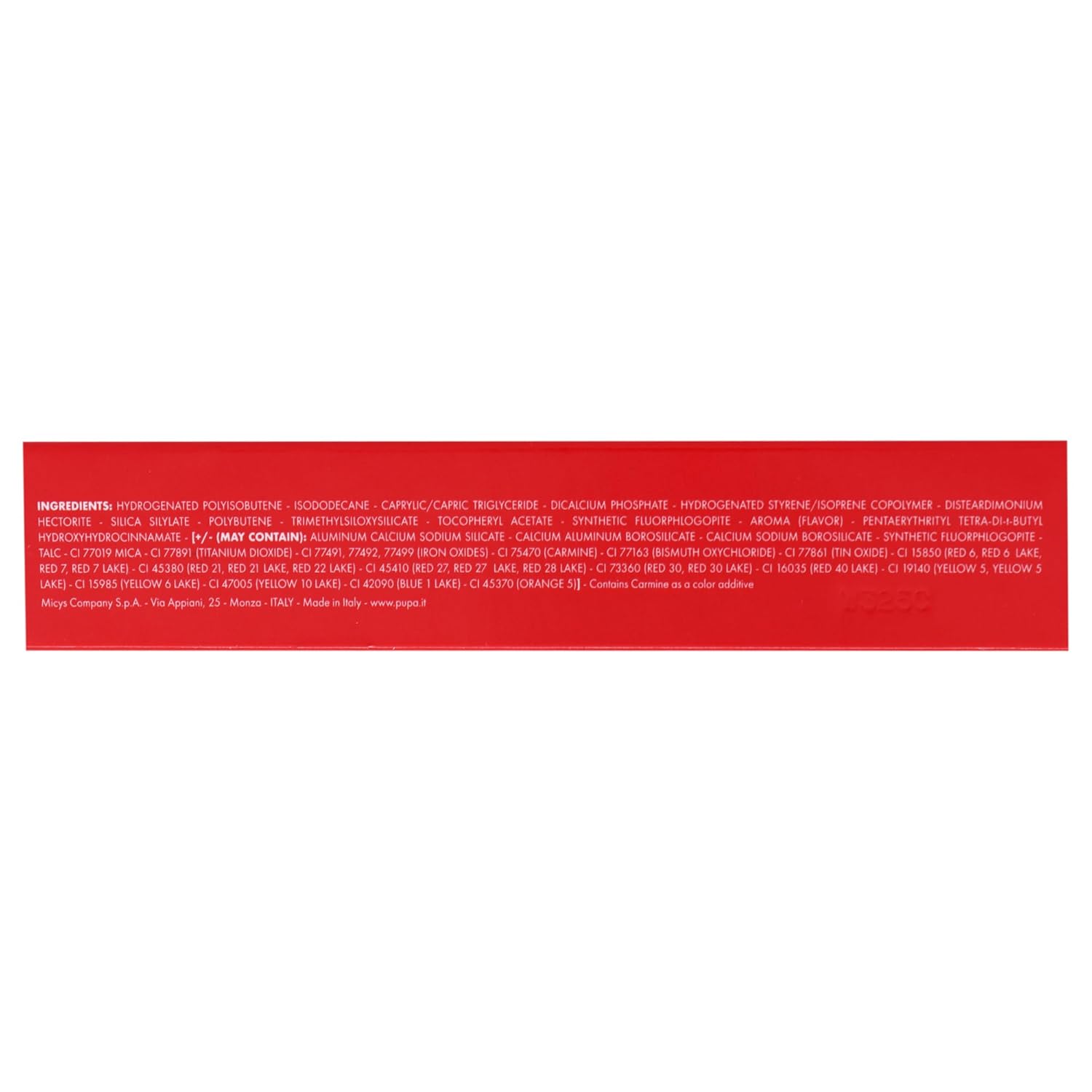 Pupa Milano I Am Love Proof Matte Liquid Lipstick 009 Red Pop 0.09 oz for Women - Image 5