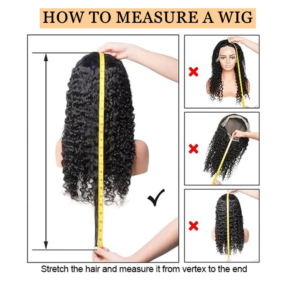 34 Inch 13x6 Lace Front Wigs Human Hair Water Wave Hd Lace Frontal Wigs Human Hair Wet And Wavy Pre Plucked With Baby Hair 200 Density Natural Color - Image 7