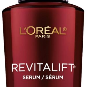 L'Oreal Paris Revitalift Triple Power Anti-Aging Concentrated Face Serum, Hyaluronic Acid and Pro-Xylane, Reduces Wrinkles 1 oz
