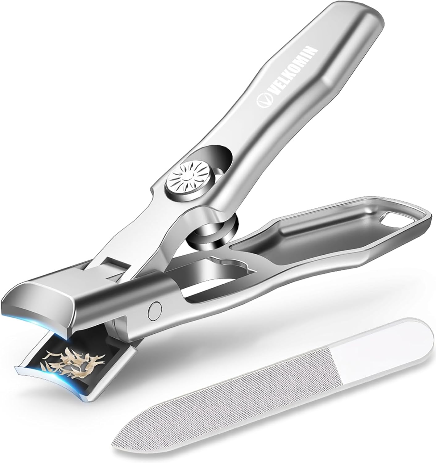 LUX German Toenail Clippers for Seniors Thick Nails, Ultra-Sharp and Durable Fingernail Clippers Cutters Trimmers with Safety Lock for Men Women Seniors, 18-Month Replacement Warranty!