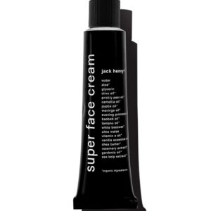 Jack Henry Super Face Cream - Lightly Scented Lightweight Hydrating Facial Moisturizer for Men & Women - Suitable for All Skin Types - Organic & Plant-Based (2 oz)