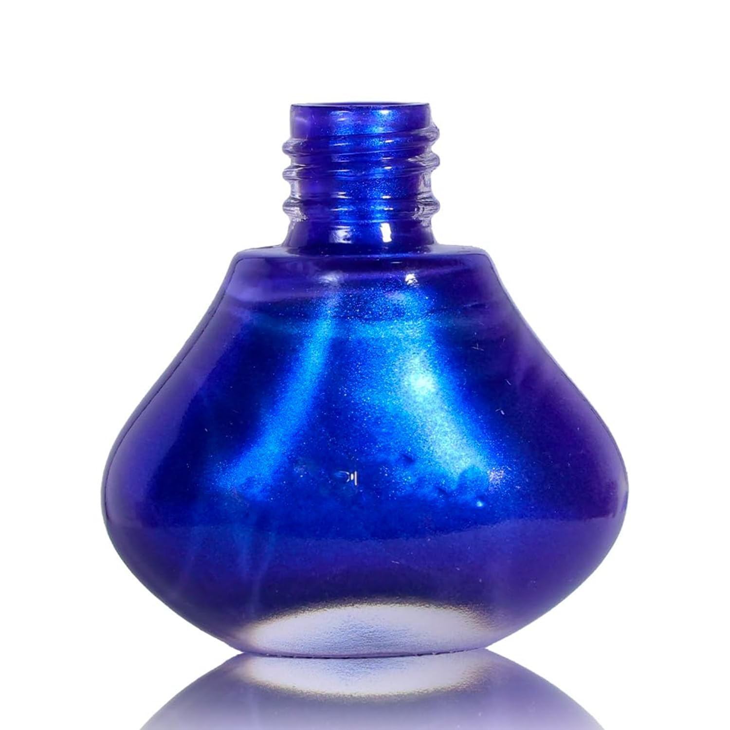 COSMOO Blue Nail Polish, 12ml Quick Dry Nail Lacquer, Super Lustrous Nail Enamel Polish, Shimmer Iridescent Ultrachrome Art Varnish, 0.41 fl oz - Image 8