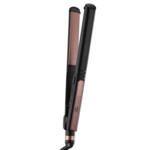 CONAIR INFINITIPRO Rose Gold Ceramic Flat Iron, 1-inch