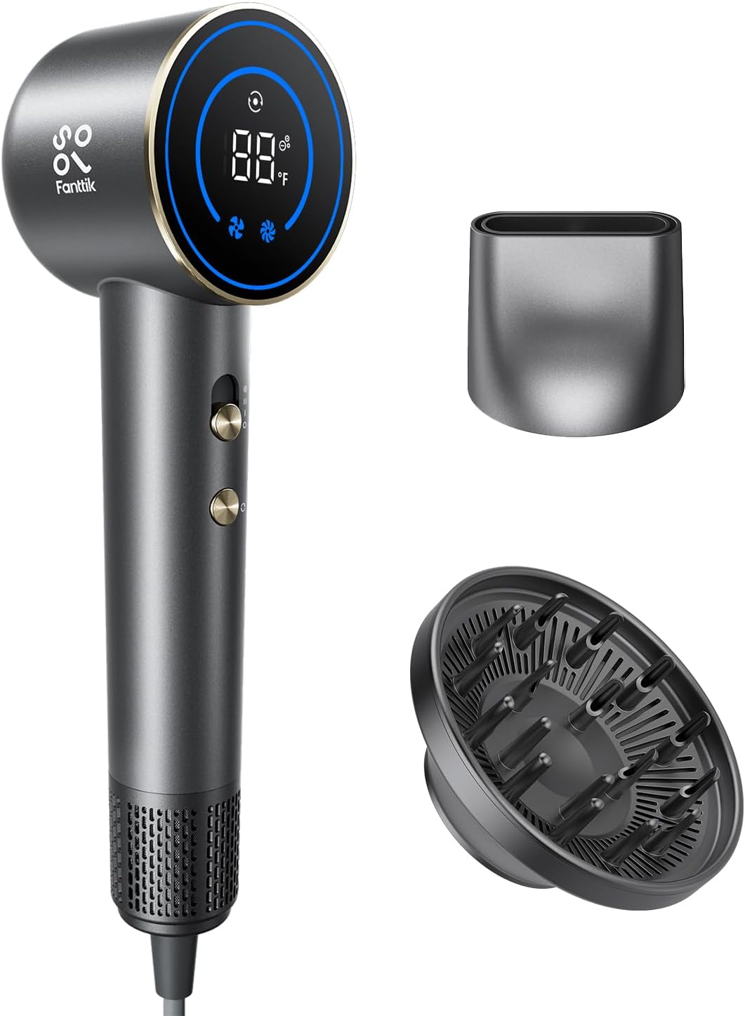 FanttikSolo Aura H10 APEX Hair Dryer & FanttikSolo H101 Hair Dryer Diffuser