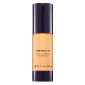 Kevyn Aucoin The Etherealist Skin Illuminating Foundation: Comfortable, shine-free, smooth, moisturize. Medium to full coverage. Makeup artist go to for an even bright natural look.