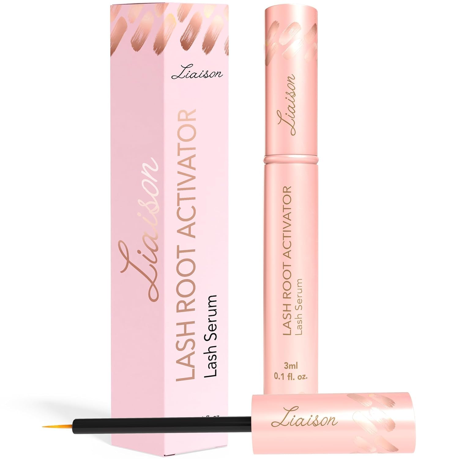 Eyelash Growth Serum (3ml) Premium Eyelash Boosting Serum for Thickness, Stronger, Healthier Lashes - Enhancer - Suero para Pestañas Crecimiento - 2 Month Supply