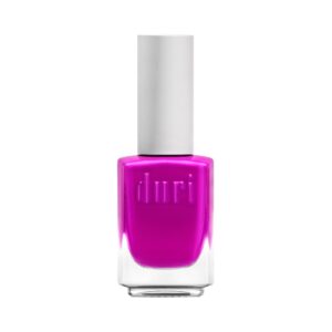 duri 791 Berry Margarita - Neon Purple Nail Polish, Semi Matte, Fast Drying, 0.45 Fl Oz