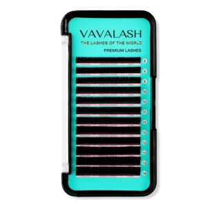 Eyelash Extensions 0.05 C CC D DD J B L Curl 8-14mm Lash Extensions Supplies Individual Lashes Premium Silk Volume & Classic Lash Soft Matte Dark Professional Eyelashes Extension (0.05-D-8-14 Mixed)