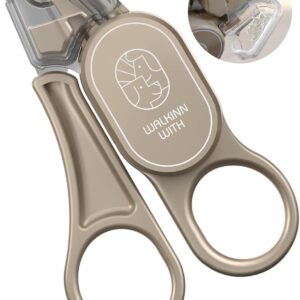 Cat Nail Clipper with LED Guide Light and Nail Trapper