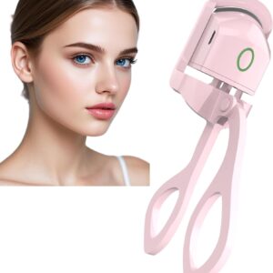 Heated Eyelash Curlers - Electric Eyelash Curler Quick Natural Curling for Long Lasting,Natural Curls,Safe Anti-Burn Eyelash Curlers, Quick Natural Curling Eye Lashes