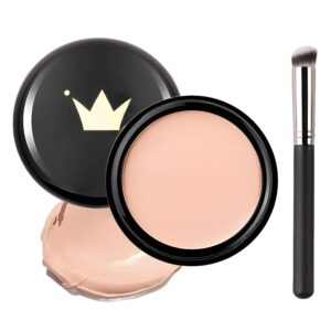 Under Eye Concealer for Dark Circles & Tattoo Cover Up - Full Coverage & Waterproof Makeup Concealer for Mature Skin (Light)