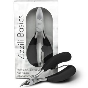 Toenail Clippers for Thick or Ingrown Toenail - Large Handle for Easy Grip + Sharp Stainless Steel - Best Nail Clipper & Pedicure Tool for Seniors - Maintain Healthy Nails with Ease
