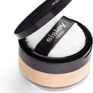 Sisley Paris Phyto-Poudre Libre, 1 Irisee - Beauty-Enhancing, Ultra-Light Loose Translucent Powder - Mattifies Skin & Sets Makeup - All Skin Types - Includes Velvet Powder Puff