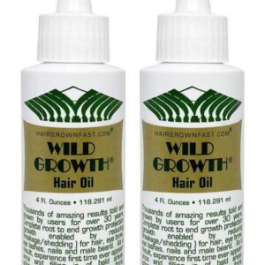 Wild Growth Hair Oil 4oz "Pack of 2"