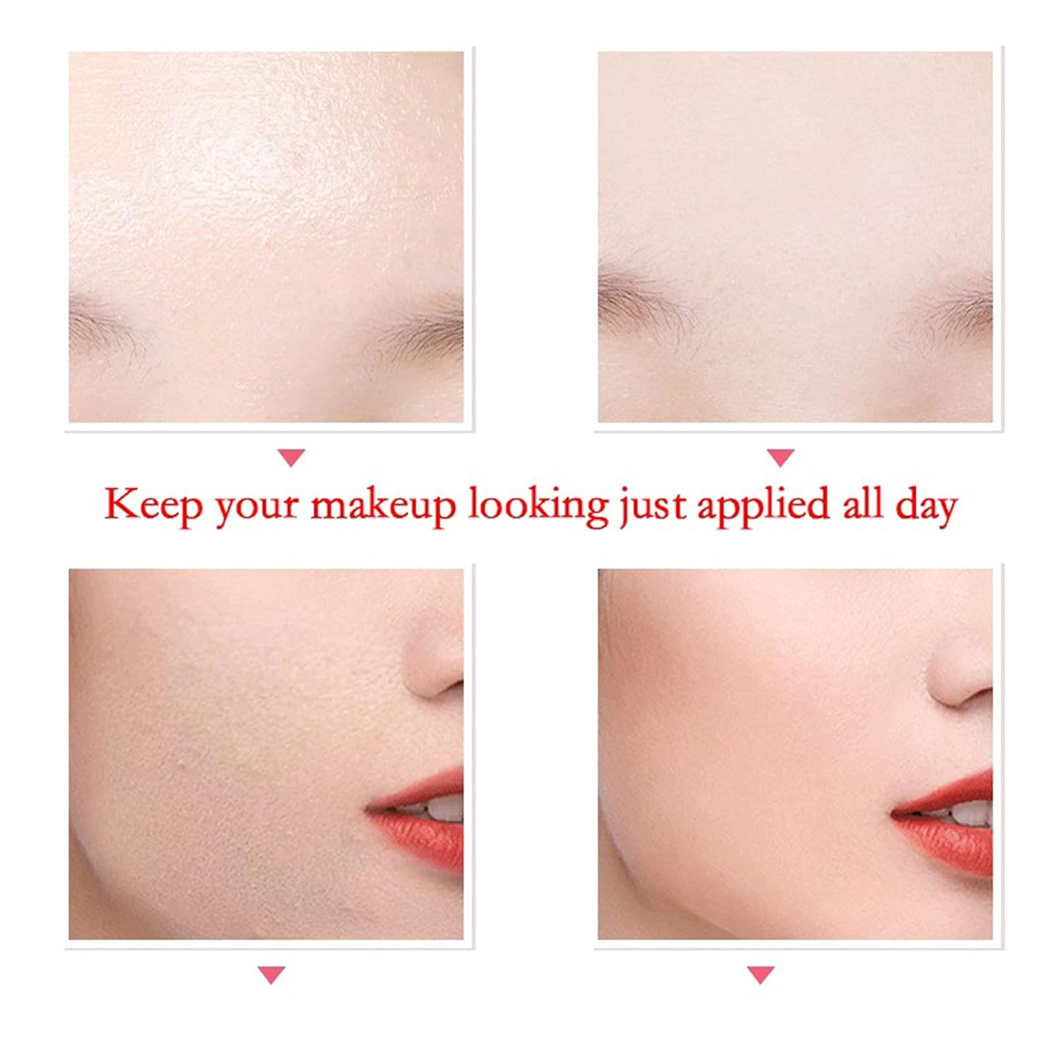 2 Pack Magical Perfecting Base Face Primer Under Foundation Pore Shrink Cream, Isolation Concealer Cream Invisible Pore, Cover Acne Marks/Shrink Pores/Lift Firming/Oil Control(30g) - Image 7