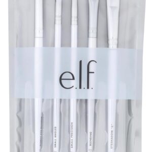e.l.f. Smoky Eye Brush Kit, 5-Piece Makeup Brush Kit For Creating A Smoky Eye Look, Apply & Blend Eyeshadow, Vegan & Cruelty-Free