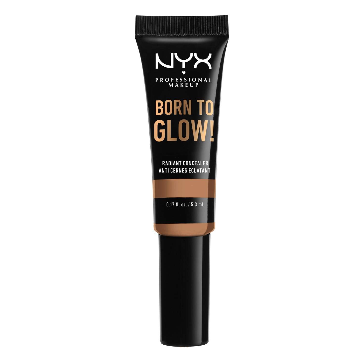 NYX PROFESSIONAL MAKEUP Born To Glow Radiant Concealer, Medium Coverage - Golden Honey