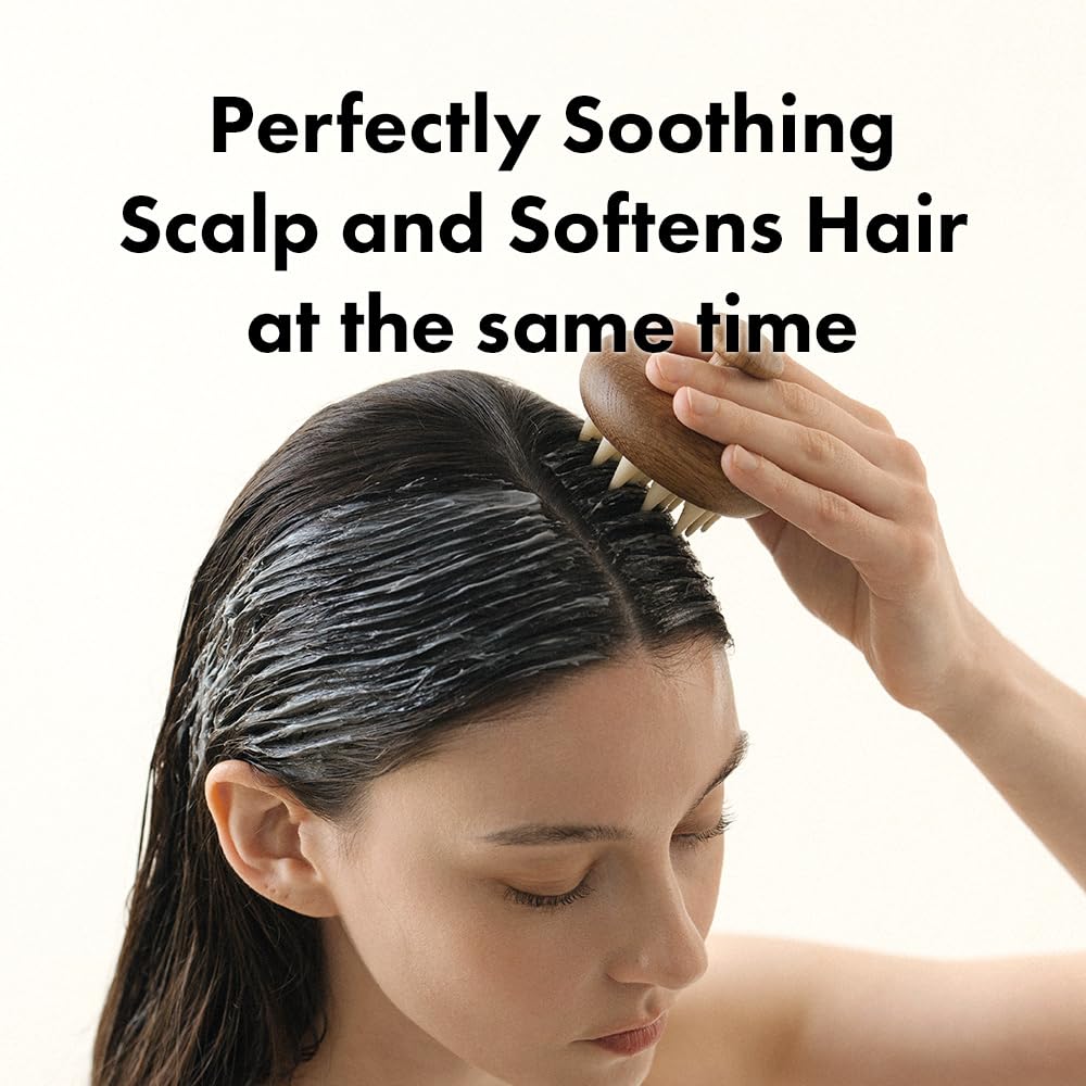 RATED GREEN Cold Press Tamanu Oil Soothing Scalp Pack w/Black Currant | Korean Hair Care Hair Conditioning Mask | Deep Conditioning Hair Mask for Dry Damaged Hair (Pack of 1, 6.76 Fl. Oz) - Image 7