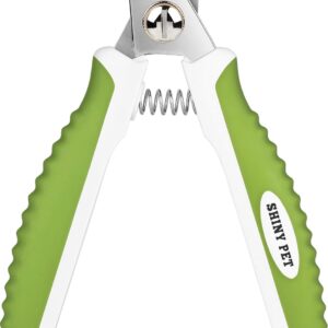 Dog Nail Clippers with Safety Guard - Pet Nail Clippers for Medium and Small Breed - Protective Nail Cutter, Safe Claw Trimmer, Ergonomic Toenail Scissors - Ebook Guide